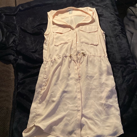 Cream Dress - Picture 1 of 3